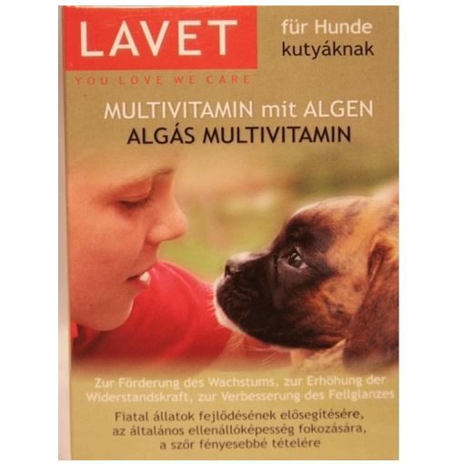 Lavet algás multivitamin tabletta kutyáknak 50 db