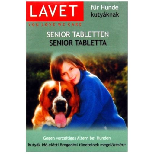 Lavet Senior tabletta idős kutyáknak 50 db