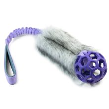 Zayma Craft Silver műszőrme JW Hol-ee Rollerrel és rugós hevederrel - M méret