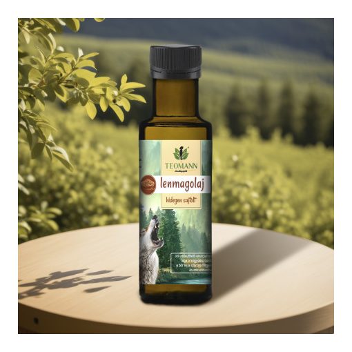 Teomann hidegen sajtolt lenmagolaj 100 ml