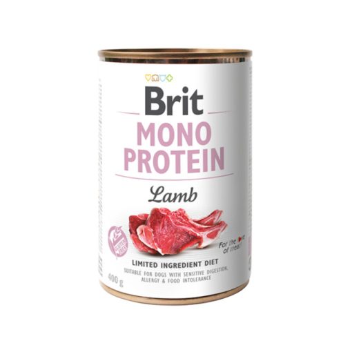 Brit Mono Protein konzerv bárány 400 g