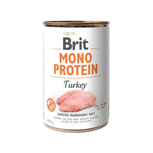 Brit Mono Protein konzerv pulyka 400 g