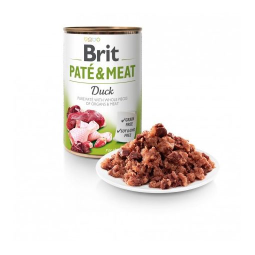 Brit Paté & Meat konzerv kacsa 400 g