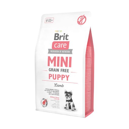 Brit Care Mini Grain Free Puppy Lamb kistestű kölyök | bárány 7 kg