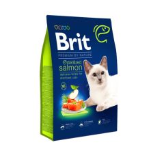   Brit Premium Cat Sterilized Salmon ivartalanított felnőtt macskák részére lazaccal 8 kg