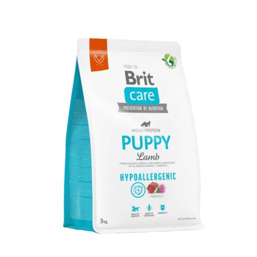 Brit Care Dog Puppy Lamb & Rice kölyök | bárány & rizs 3 kg