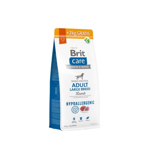 Brit Care Dog Hipoallergén Adult Large Breed Lamb & Rice 12+2 kg