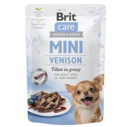 Brit Care Mini Adult vadhús szószban kistestű felnőtt kutyák részére 85 g