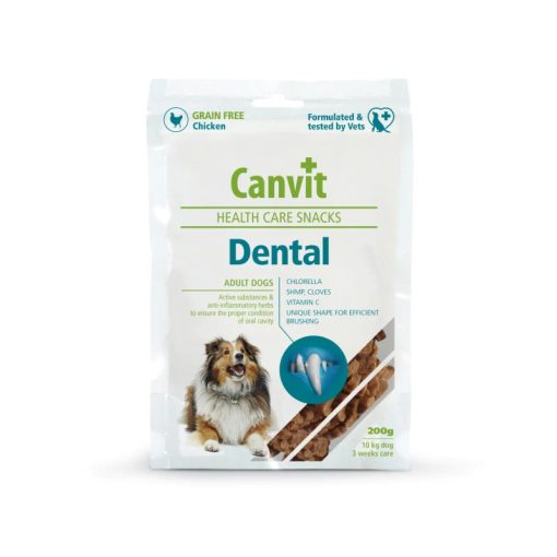 Canvit Dental félszáraz jutalomfalat | szájhigiénia támogatására 200 g