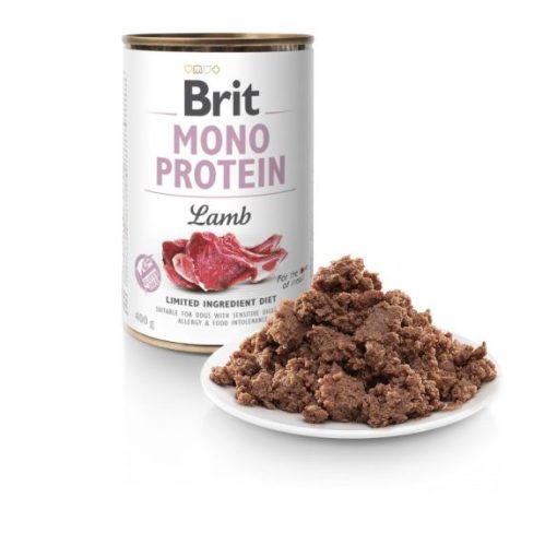 Brit Mono Protein konzerv bárány 400 g