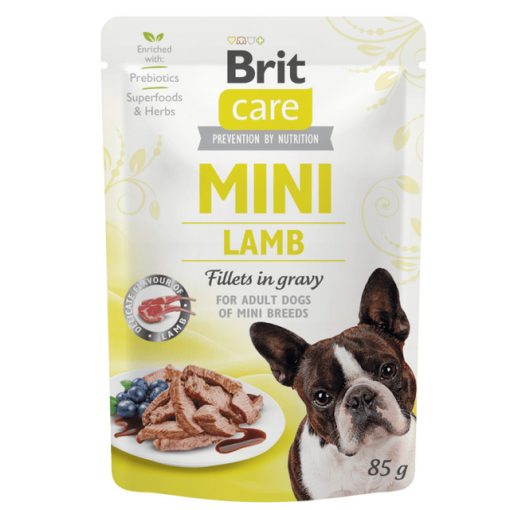 Brit Care Mini Adult bárányfilé szószban kistestű felnőtt kutyák részére 85 g