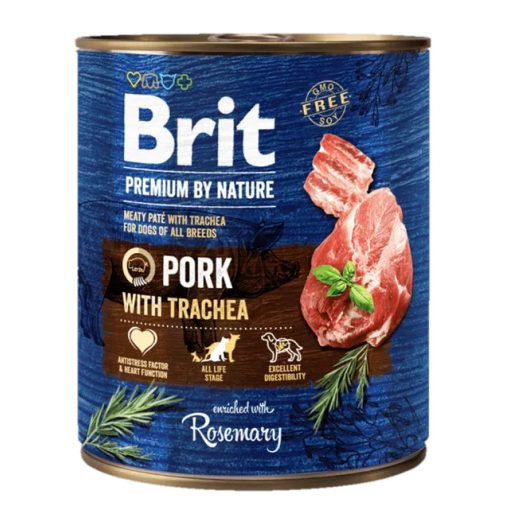 Brit Premium by Nature konzerv sertés & gége 800 g