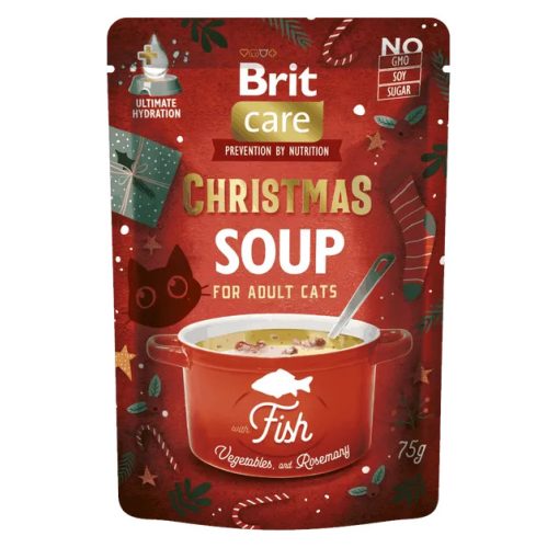 Brit Care Christmas Soup karácsonyi leves macskáknak 75 g