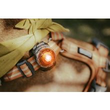 Orbiloc Dog Dual biztonsági lámpa | borostyán