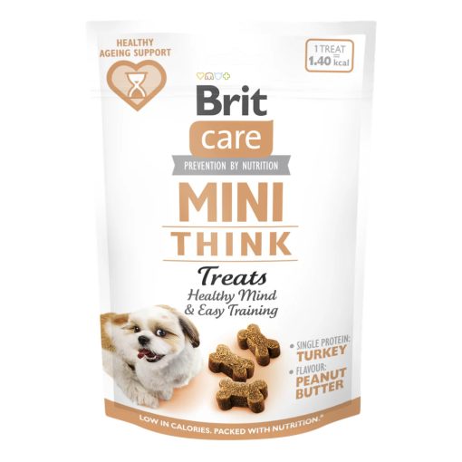 Brit Care Dog Mini Think Treats jutalomfalat kutyáknak 50 g