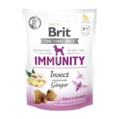   Brit Functional Snack Immunity félnedves falatok | gyömbérrel dúsított rovar 150 g