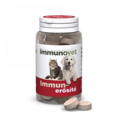   Immunovet Pets ízesített immunerősítő rágótabletta kutyák és macskák részére 60 db