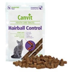   Canvit Health Care Snacks Adult Cats Hairball Controll jutalomfalat macskák részére 100 g