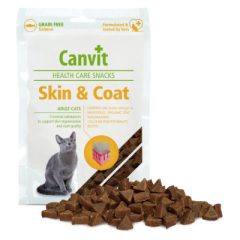   Canvit Health Care Snacks Adult Cats Skin&Coat jutalomfalat macskák részére 100 g