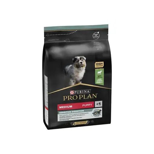 Pro Plan Medium Puppy Sensitive Digestion bárányban gazdag száraz eledel kölyökkutyáknak 12 kg