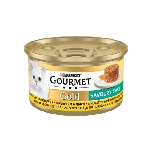 Gourmet Gold Savoury Cake csirkével nedves macskaeledel 85 g