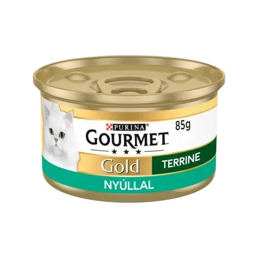 Gourmet Gold Terrine nyúllal nedves macskaeledel 85 g