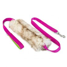 Zayma Craft agility póráz valódi  birkaszőr játékkal - 150 cm