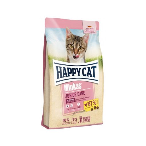 Happy Cat Minkas Junior Care fiatal macskák részére | baromfis 1,5 kg