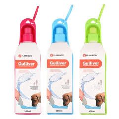 Flamingo Gulliver hordozható vizes itató | 500 ml