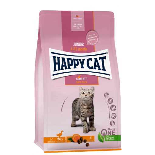 Happy Cat Junior Land Ente fiatal macskák részére | kacsás 300 g