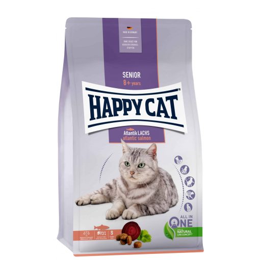 Happy Cat Senior Atlantik Lachs idős macskák részére | lazacos 4 kg