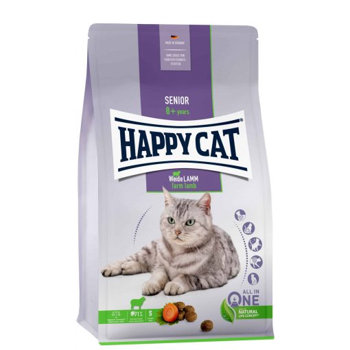 Happy Cat Senior Weide Lamm idős macskák részére | bárányos 4 kg