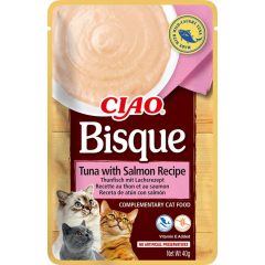   Inaba Ciao Bisque tonhalas, lazacos krémes püréeledel macskáknak 40 g