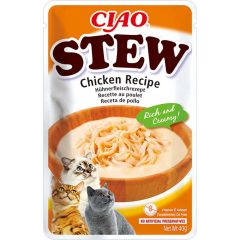 Inaba Ciao Stew csirkés krémes ragu macskáknak 40 g