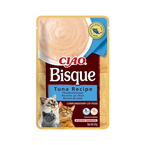 Inaba Ciao Bisque tonhalas krémes püréeledel macskáknak 40 g