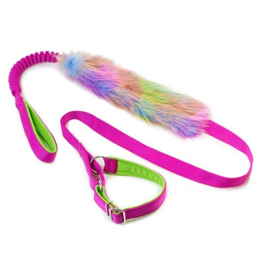 Zayma Craft agility póráz szett műszőrme játékkal - 150 cm