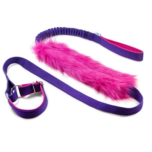 Zayma Craft agility póráz szett műszőrme játékkal - 150 cm