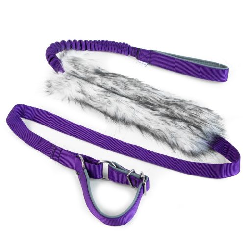 Zayma Craft agility póráz szett műszőrme játékkal - 150 cm