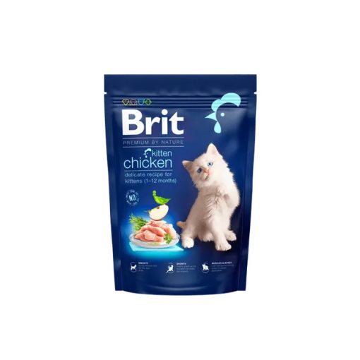 Brit Premium Cat Kitten Chicken száraztáp kölyökmacskák részére csirkével 800 g