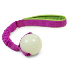 Zayma Craft Chuckit! Max Glow foszforeszkáló labda rugós hevederrel - M méret