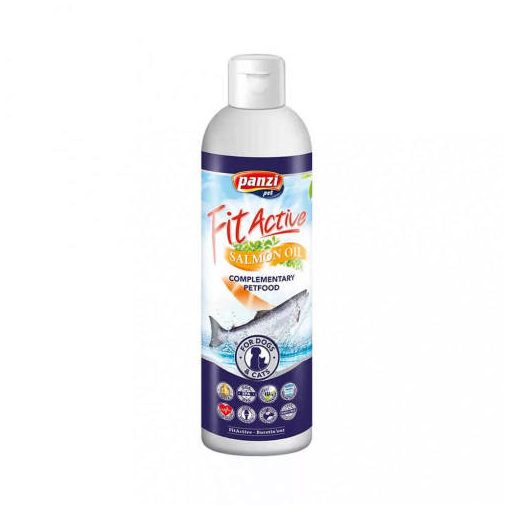 FitActive Salmon oil lazacolaj kutyák és macskák részére 250 ml