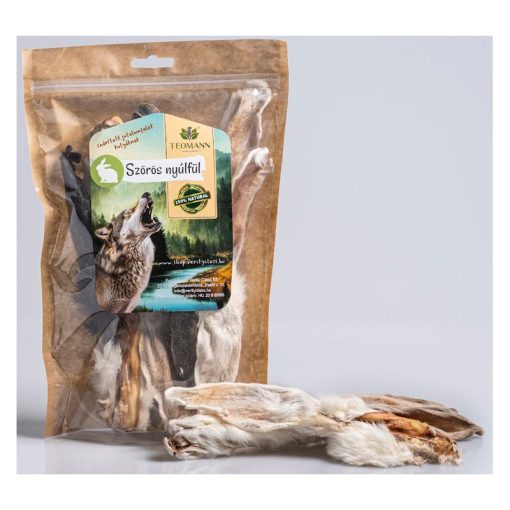Teomann szárított szőrös nyúlfül kutyáknak 500 g