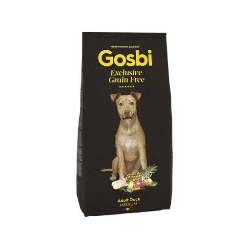 Gosbi Exclusive Grain Free Adult Duck Medium 3 kg
