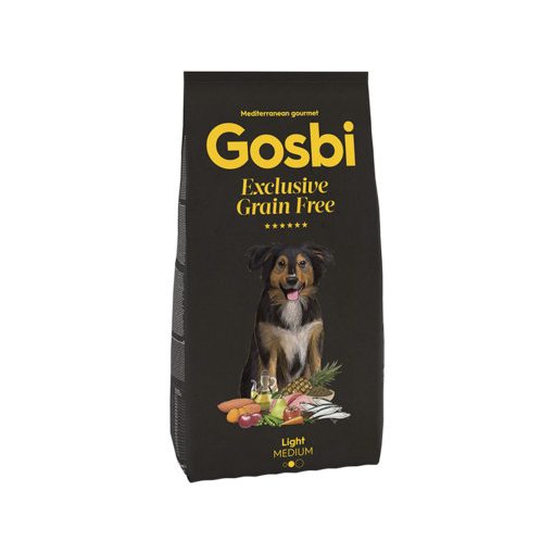 Gosbi Exclusive Grain Free Light Medium 3 kg