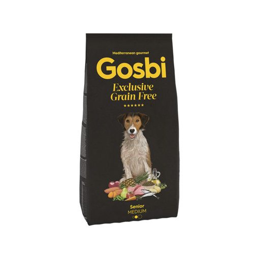 Gosbi Exclusive Grain Free Senior Medium 12 kg