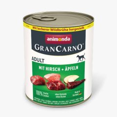   Animonda GranCarno Adult sertés, szarvas, alma konzerv felnőtt kutyák részére 800 g