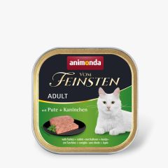   Animonda vom Feinsten Adult pulyka, nyúl pástétom felnőtt macskáknak 100 g
