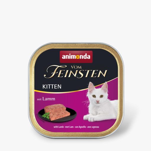 Animonda vom Feinsten Kitten bárány pástétom kölyökmacskáknak 100 g