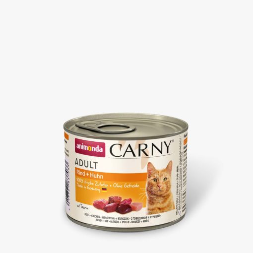 Animonda Carny Adult marha, csirke konzerv felnőtt macskáknak 200 g