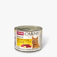   Animonda Carny Senior csirke, marha, sajt konzerv idős macskáknak 200 g